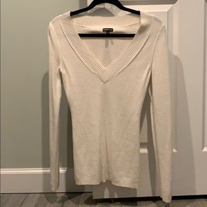 Express V Neck Sweater